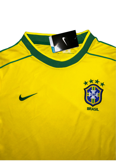 Brazil Home Retro Shirt 1998